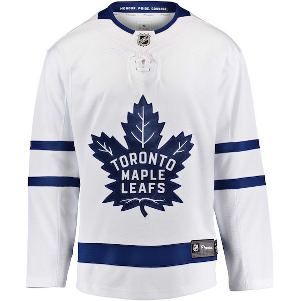 Men's Fanatics Branded White Toronto Maple Leafs Authentic Pro Secondary Replen Long Sleeve T-Shirt