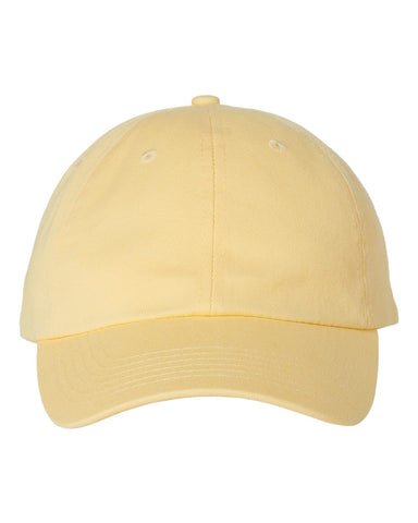 Valucap - Adult Bio-Washed Classic Dad’s Cap - VC300A - Embroidered