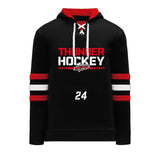 Sturgeon Thunder Team Performance Hockey Lace Hoodie