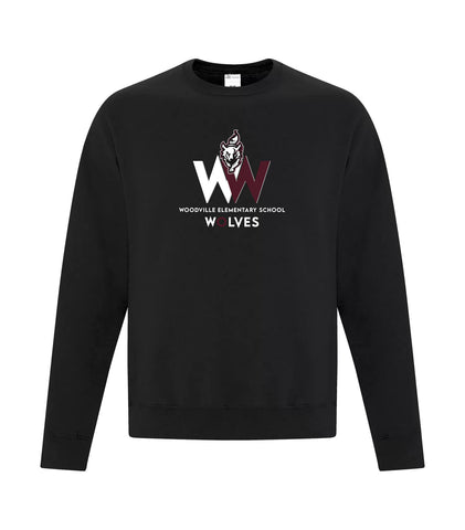 Woodville Wolves Crewneck Sweatshirts