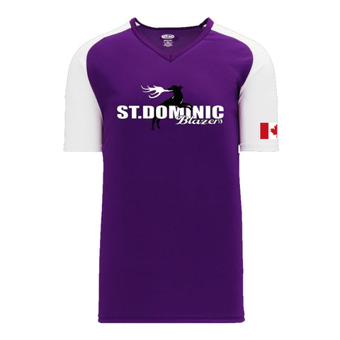 St. Dominic Blazers Moisture Wicking Jersey (Customize with Number)