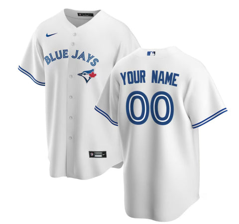 Men's Majestic Toronto Blue Jays Customized Replica Scarlet Alternate Cool  Base MLB Jersey