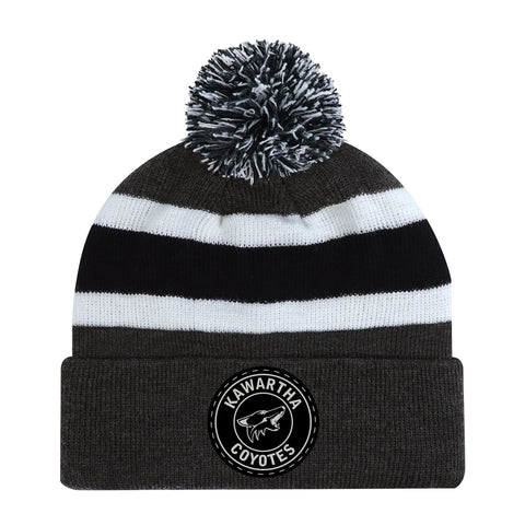 Coyotes Pom Pom Toque - Patch (Round)