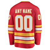 Calgary Flames Fanatics Branded Red Breakaway - CUSTOMIZED Jersey