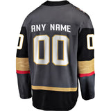 Vegas Golden Knights Fanatics Branded Charcoal Breakaway - CUSTOMIZED Jersey