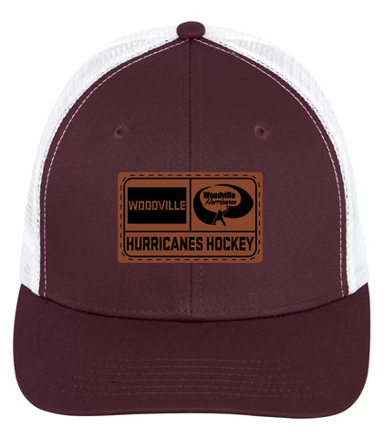 Woodville Hurricanes Mesh Back Hat - Patch (Rectangle)