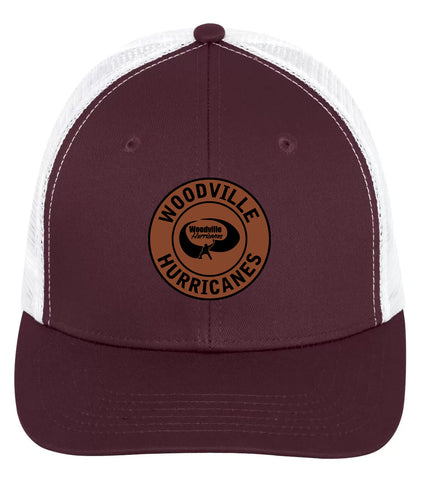 Woodville Hurricanes Mesh Back Hat - Patch (Round)