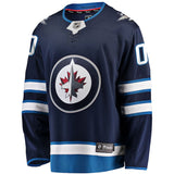 Winnipeg Jets Fanatics Branded Navy Breakaway - CUSTOMIZED Jersey