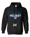 Mariposa Lightning Team Fleece Hoodie (CUSTOMIZED WITH NUMBER *OPTIONAL)