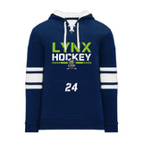 Lindsay Lynx Team Performance Hockey Lace Hoodie