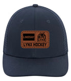 Lindsay Lynx Mesh Back Hat - Patch (Rectangle)