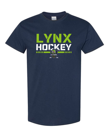 Lindsay Lynx Hockey Tee