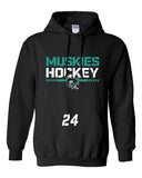 Muskies Team Fleece Hoodie (CUSTOMIZED WITH NUMBER *OPTIONAL)