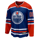 Edmonton Oilers Fanatics Branded Blue Breakaway - CUSTOMIZED Jersey