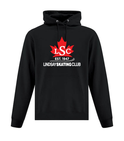 Lindsay Skating Club Fleece Hoodie - Printed Logo