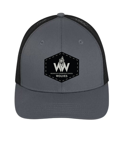 Woodville Wolves Mesh Back Hat - Patch