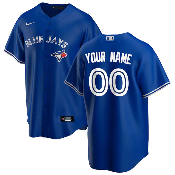 Toronto Blue Jays Nike Alternate Replica Custom Jersey - Royal