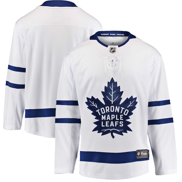  Fanatics Toronto Maple Leafs Blank Breakaway Blue Royal Away  Jersey (Large) : Sports & Outdoors