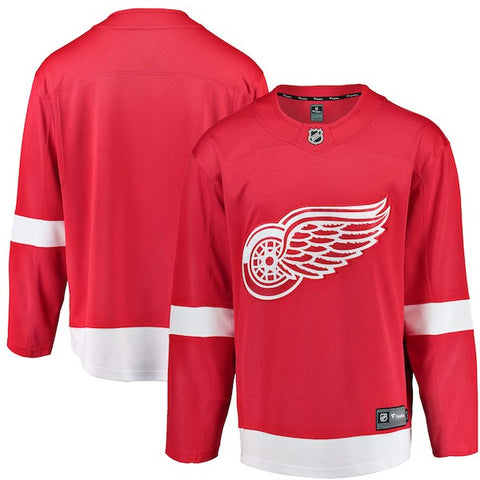 Detroit Red Wings Youth Fanatics Red Replica Jersey